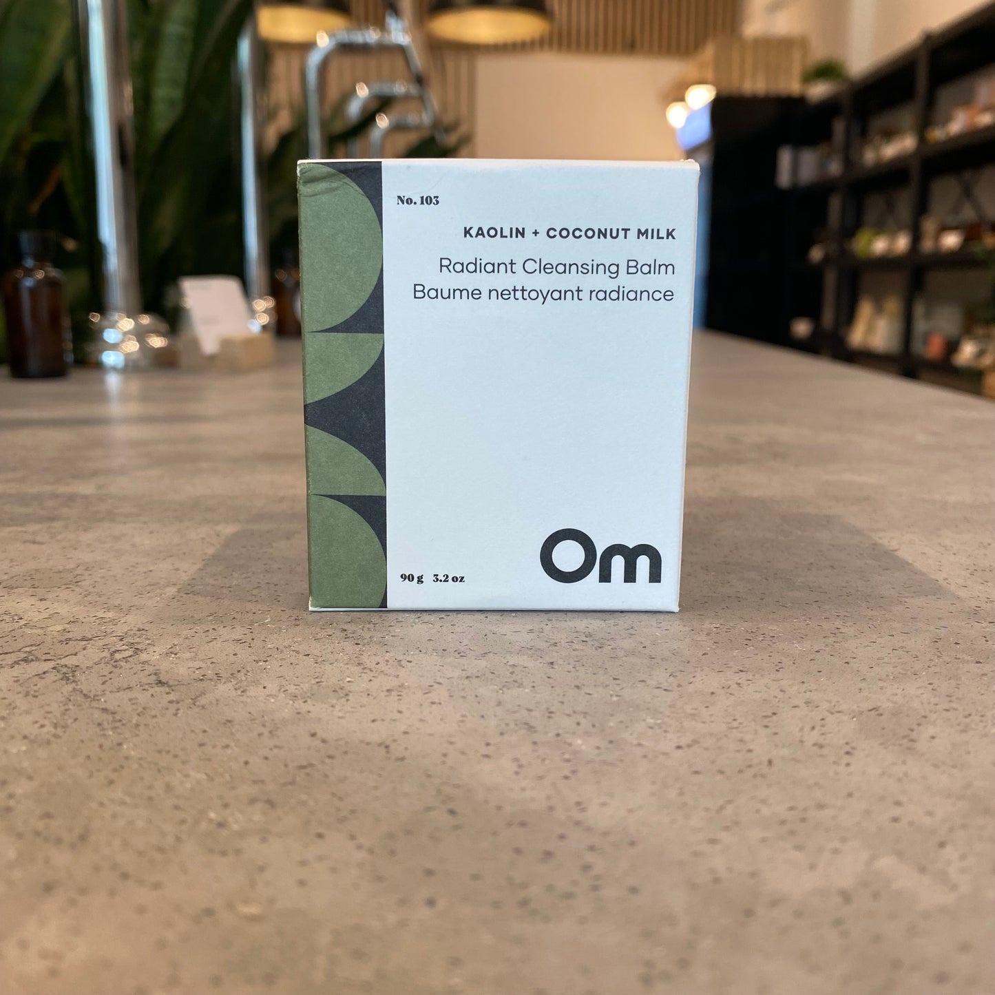Om Organics Kaolin + Coconut Milk Cleansing Balm