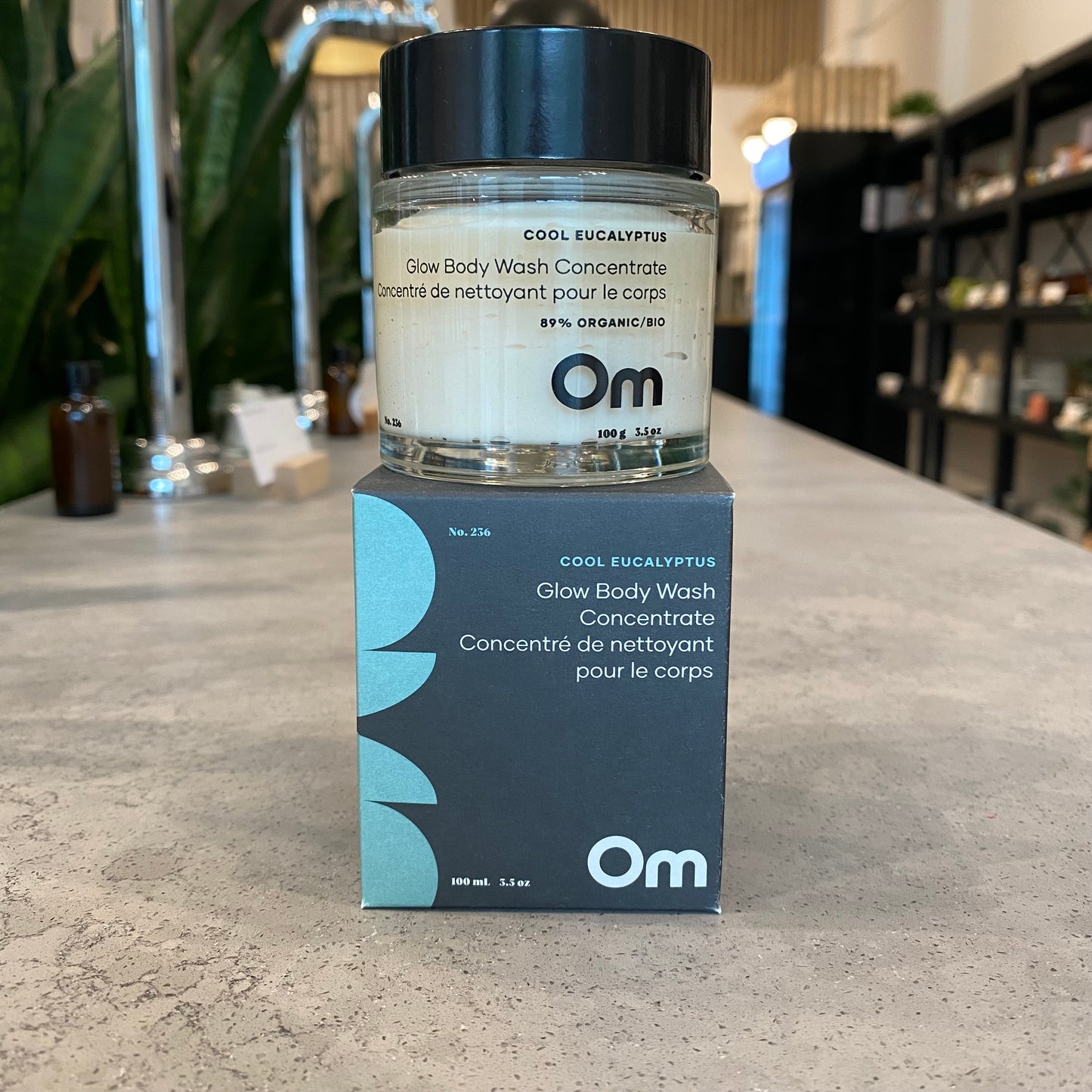 OM Cool Eucalyptus Glow Body Wash Concentrate