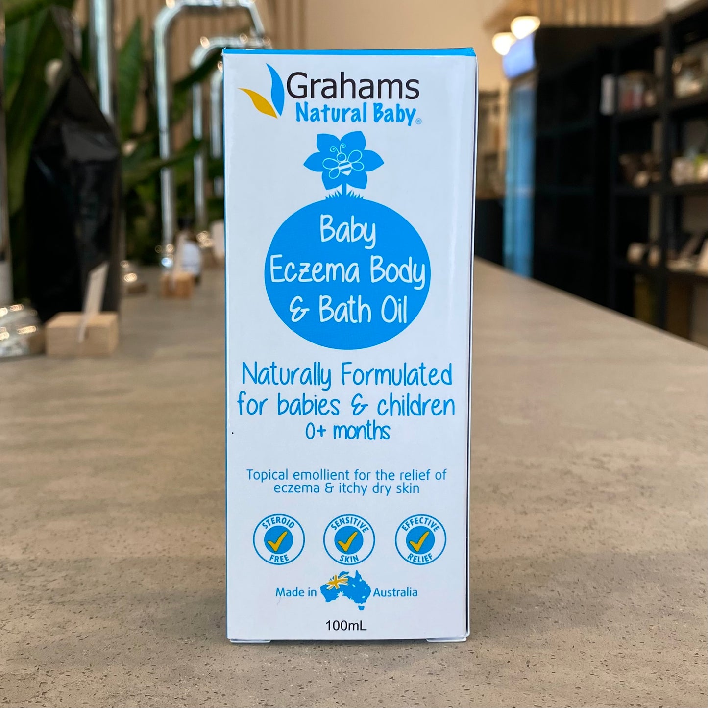 Grahams Baby Eczema Body + Bath Oil