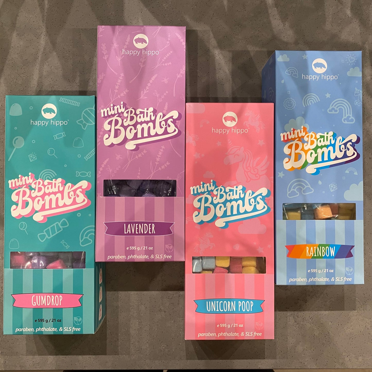 Happy Hippo Mini Bath Bombs