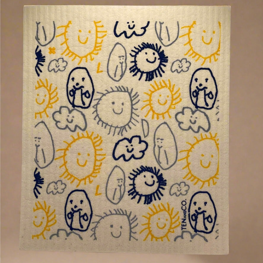 Ten + Co Sponge Dish Cloth