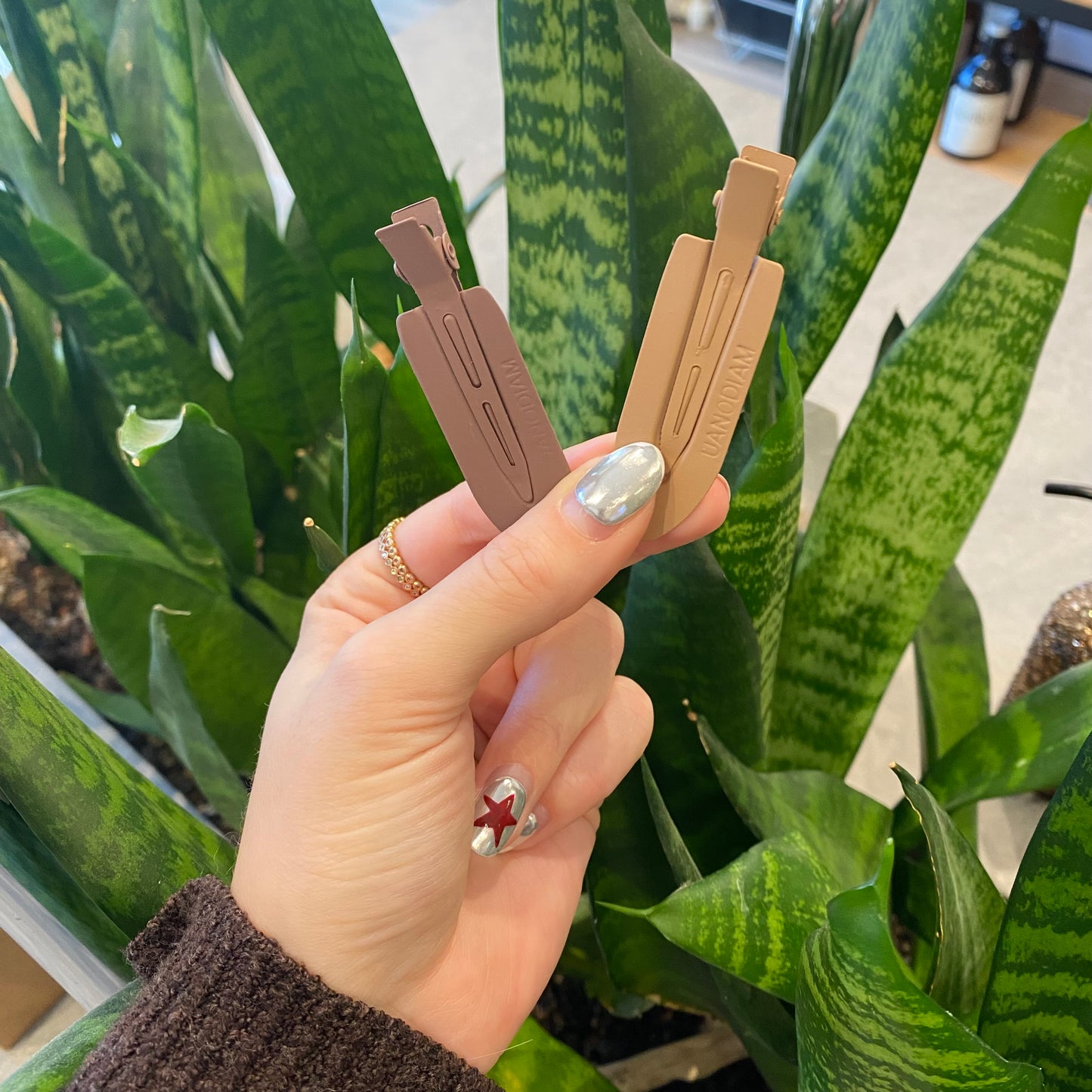 Metal Hair Clips, 2 pack