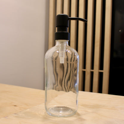Glass + Plastic Pump Bottles