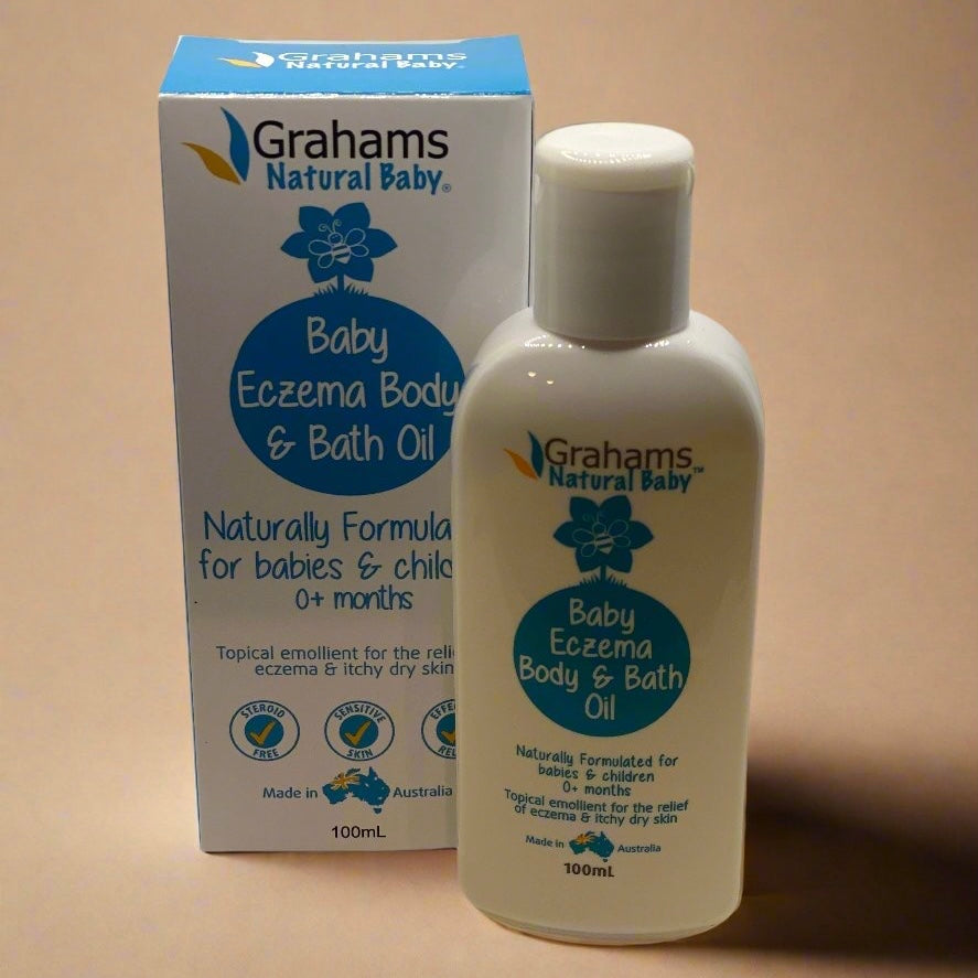 Grahams Baby Eczema Body + Bath Oil