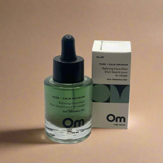 OM Mini Pure + Calm Infusion Refining Face Elixir