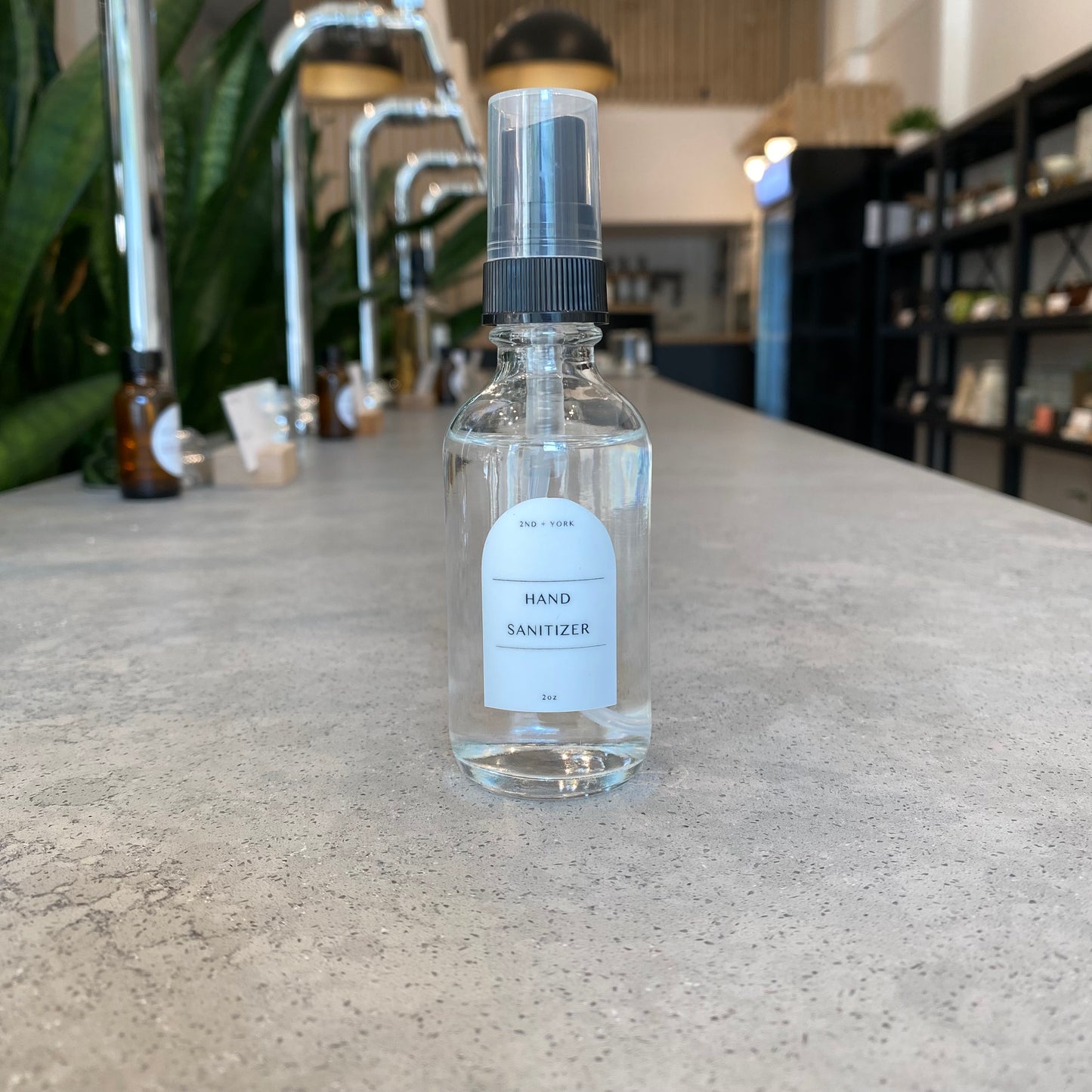 Bottled Herbal Citrus Hand Sanitizer