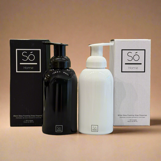 Só Luxury Glass Foaming Soap Dispenser