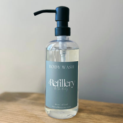 Body Wash Filled Bottle