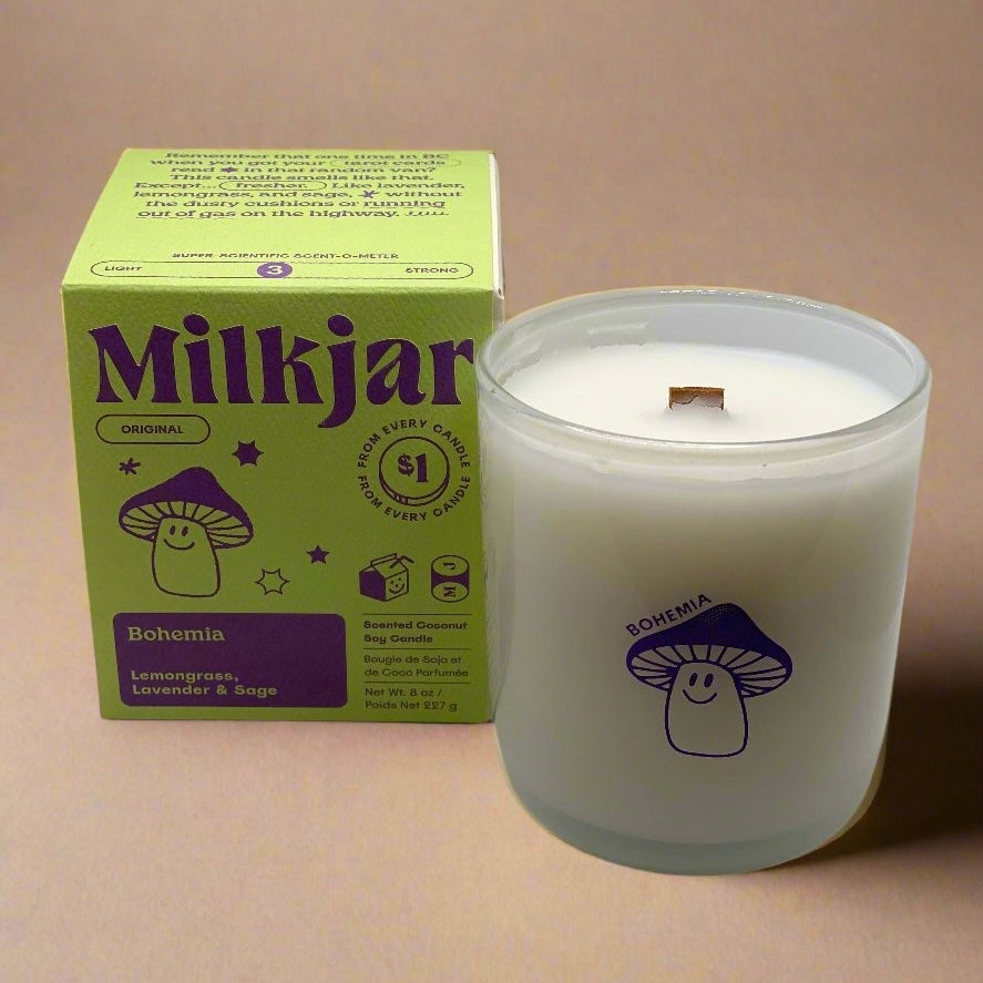 Milk Jar Candle