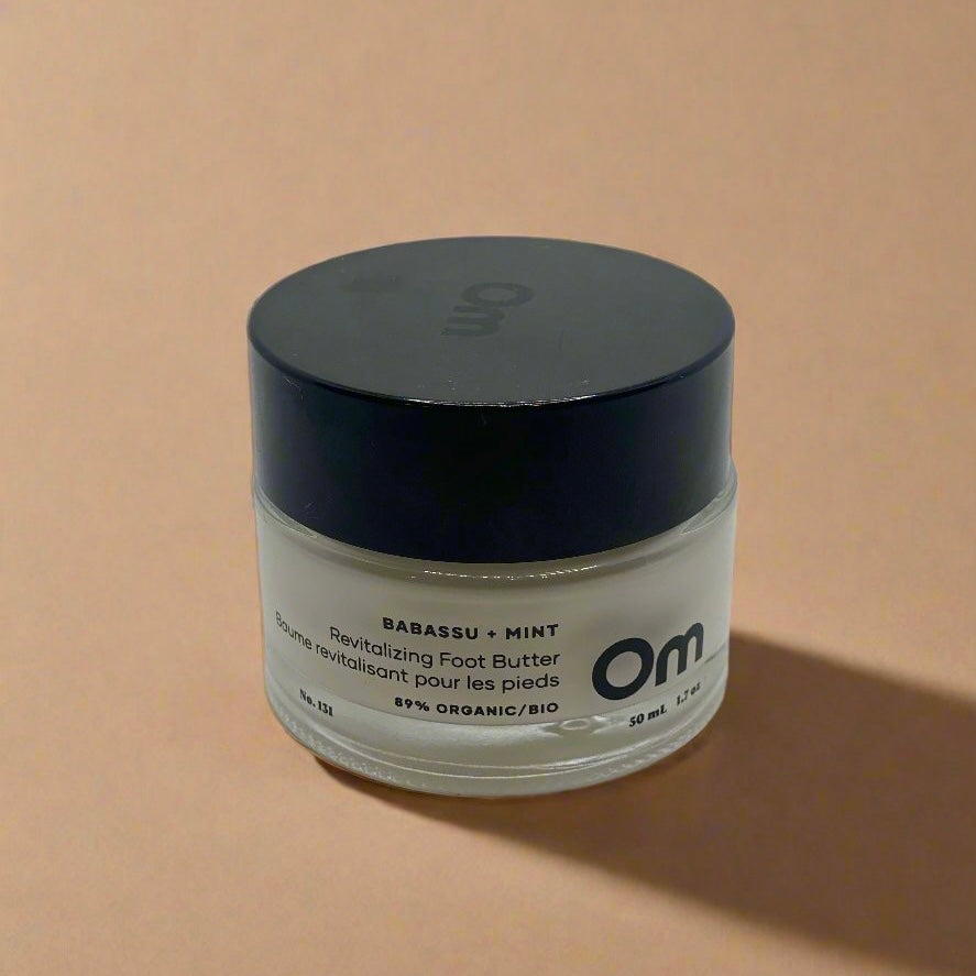 OM Babassu + Mint Revitalizing Foot Butter