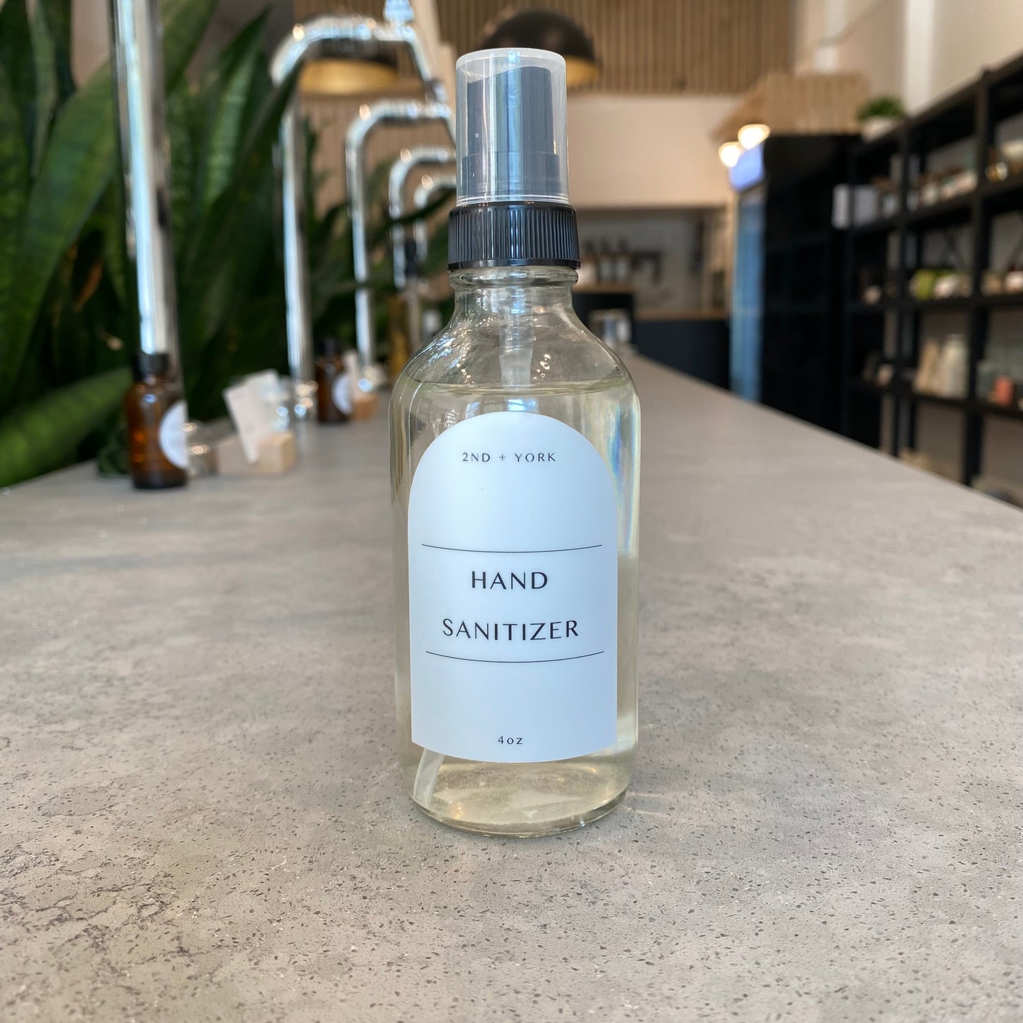 Bottled Herbal Citrus Hand Sanitizer