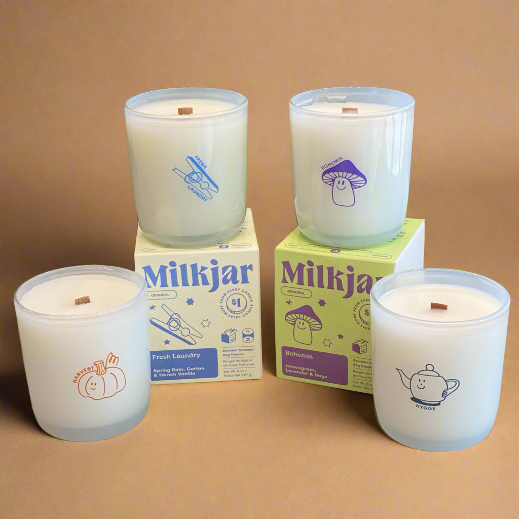 Milk Jar Candle