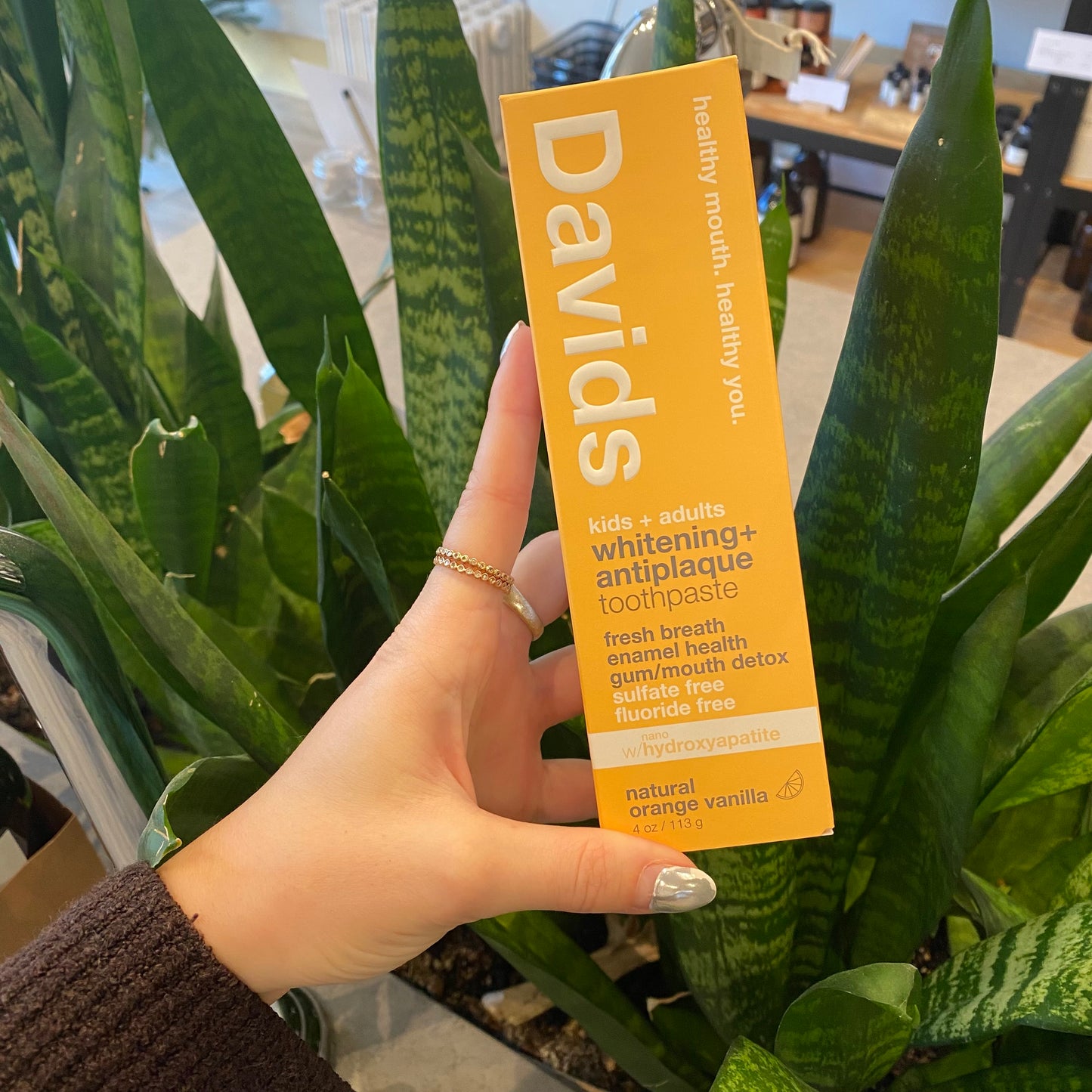 David's Natural Toothpaste