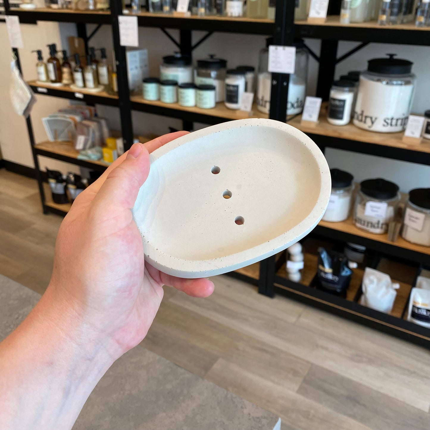 Concrete Soap Dish