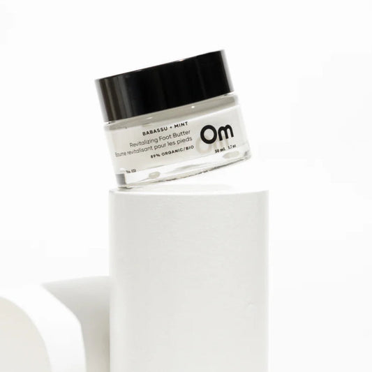 OM Babassu + Mint Revitalizing Foot Butter