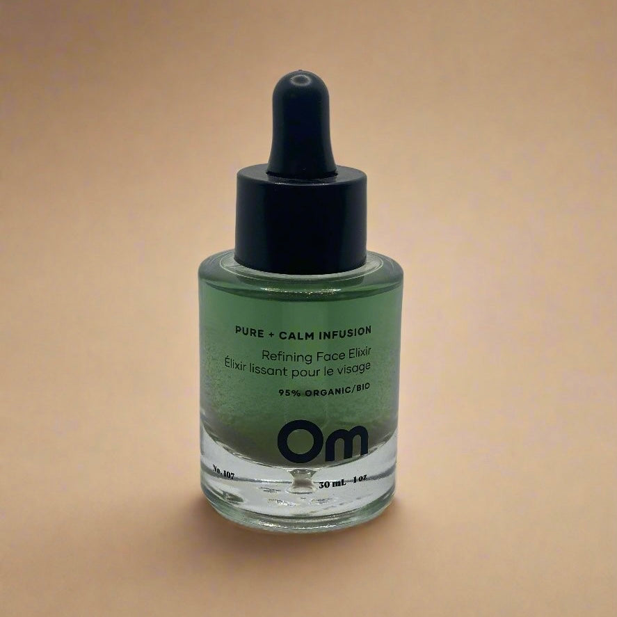 OM Mini Pure + Calm Infusion Refining Face Elixir