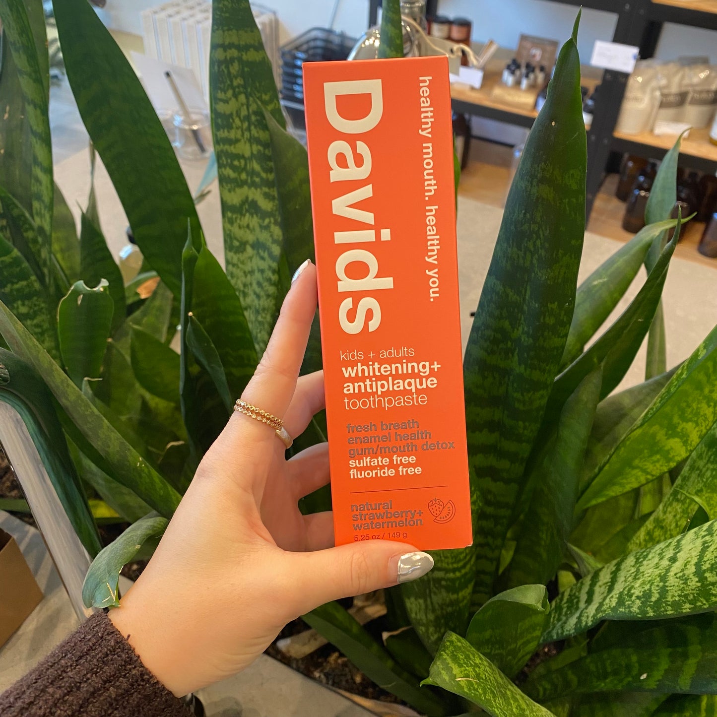 David's Natural Toothpaste