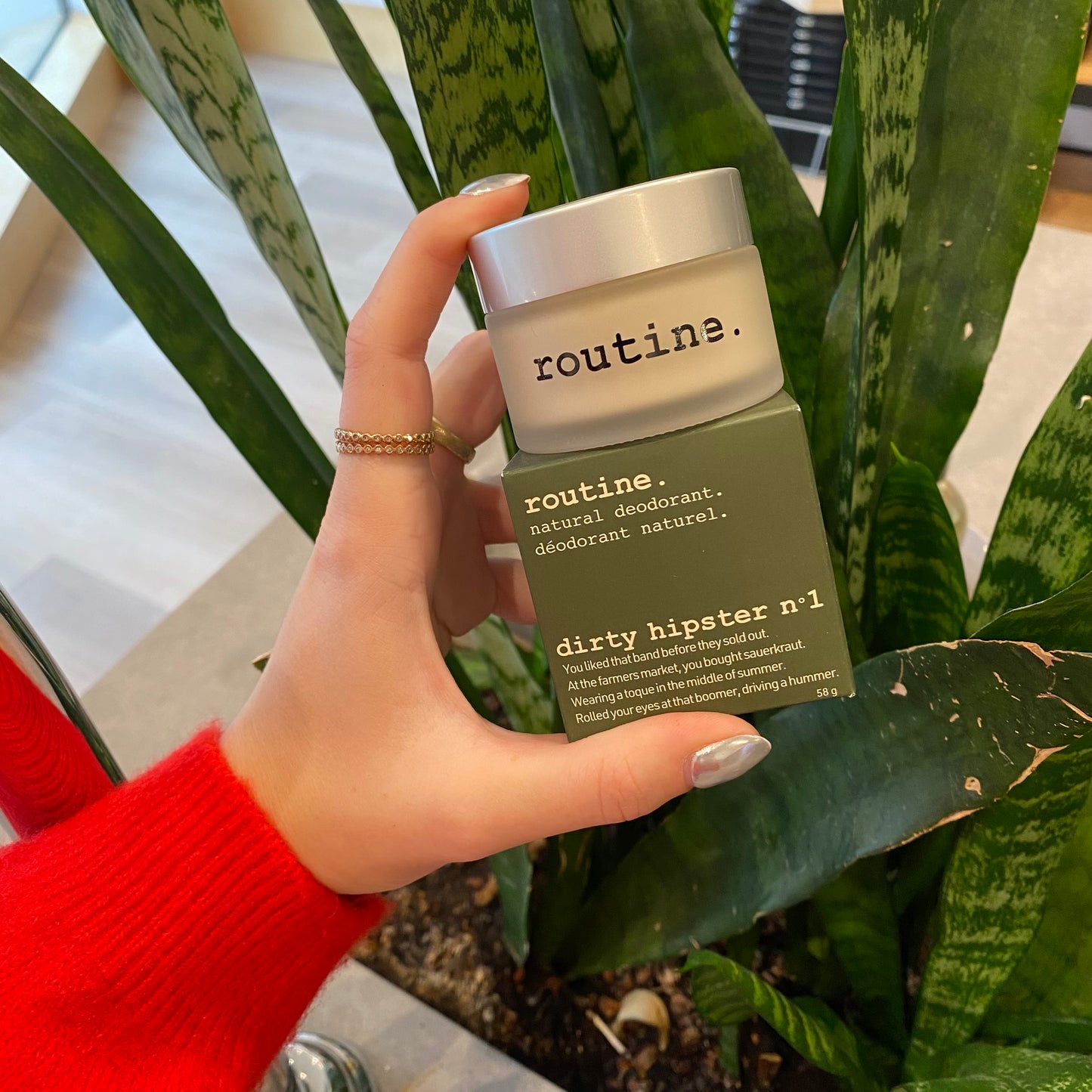 Routine Deodorant Jar