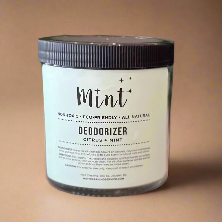 Mint Cleaning Deodorizer Packaged