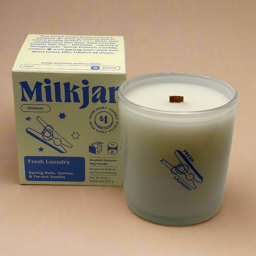 Milk Jar Candle