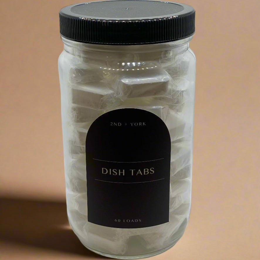 2nd & York 60pc Dish Tab Jar