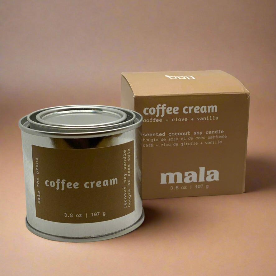 Mala the Brand Coffee Cream Candle 3.8oz