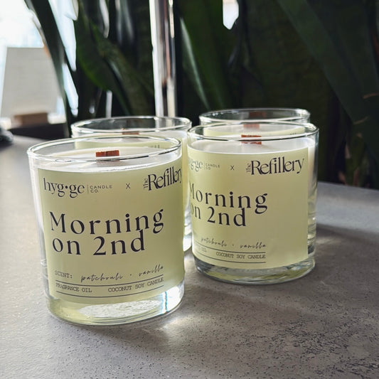 Morning on 2nd Candle: Hygge x The Refillery