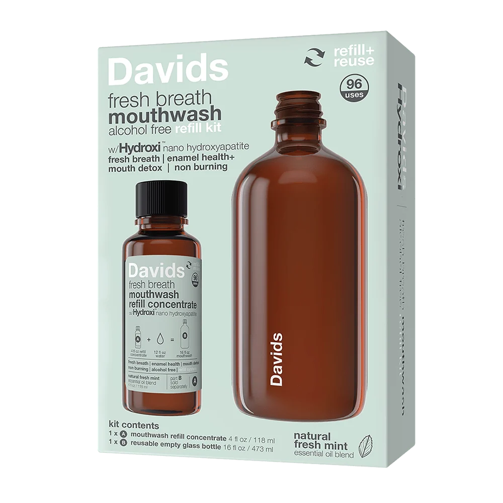 Davids Mouthwash Refill Kit