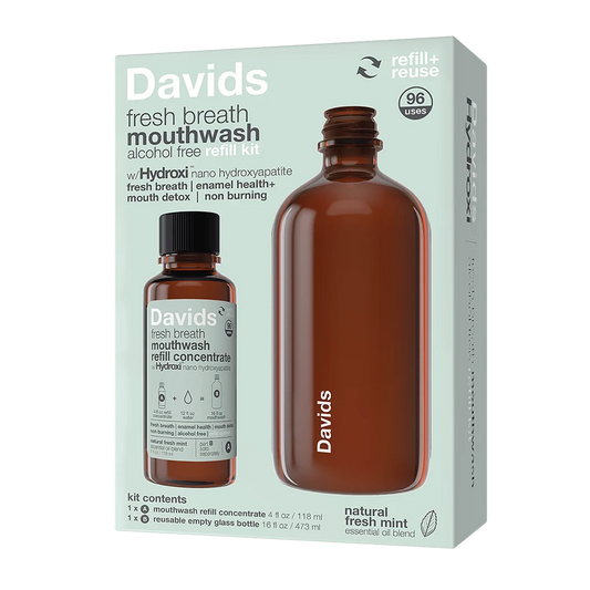 Davids Mouthwash Refill Kit