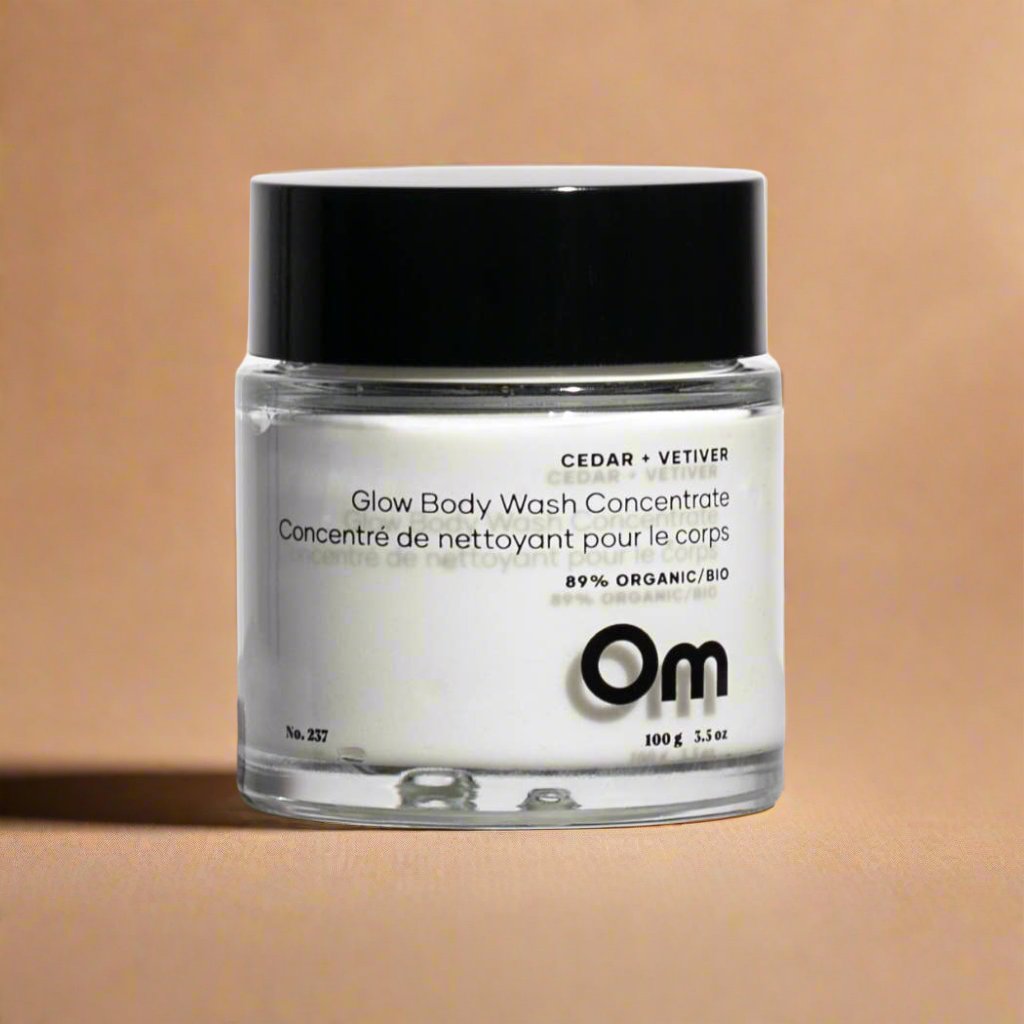 OM Cedar + Vetiver Glow Body Wash Concentrate